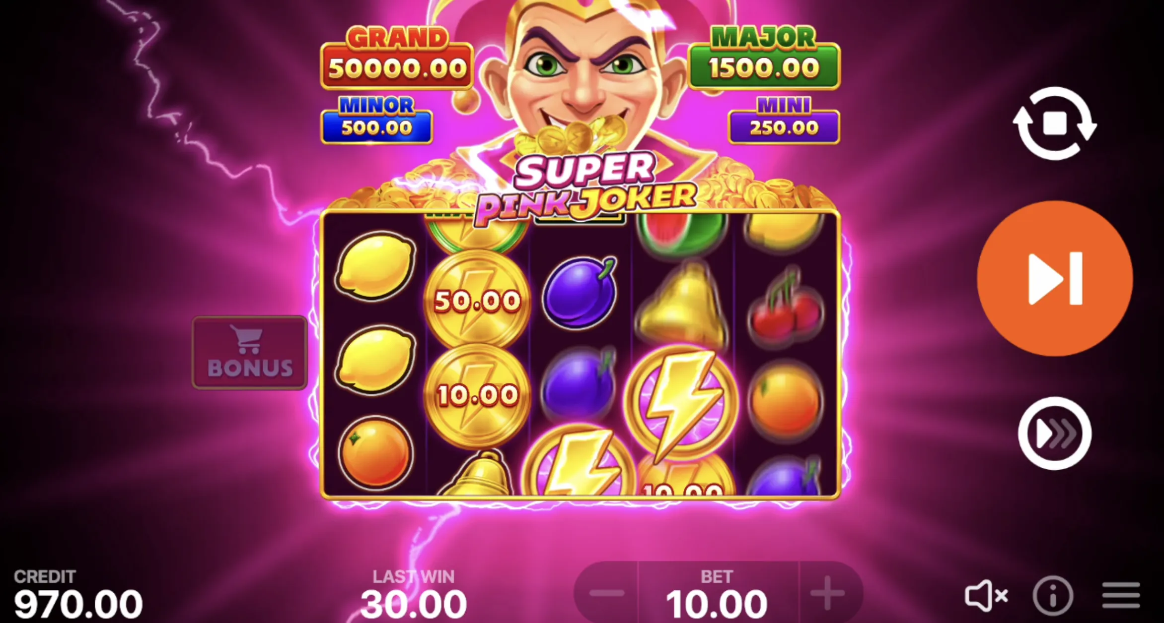 Super Pink Joker: Hold and Win demo