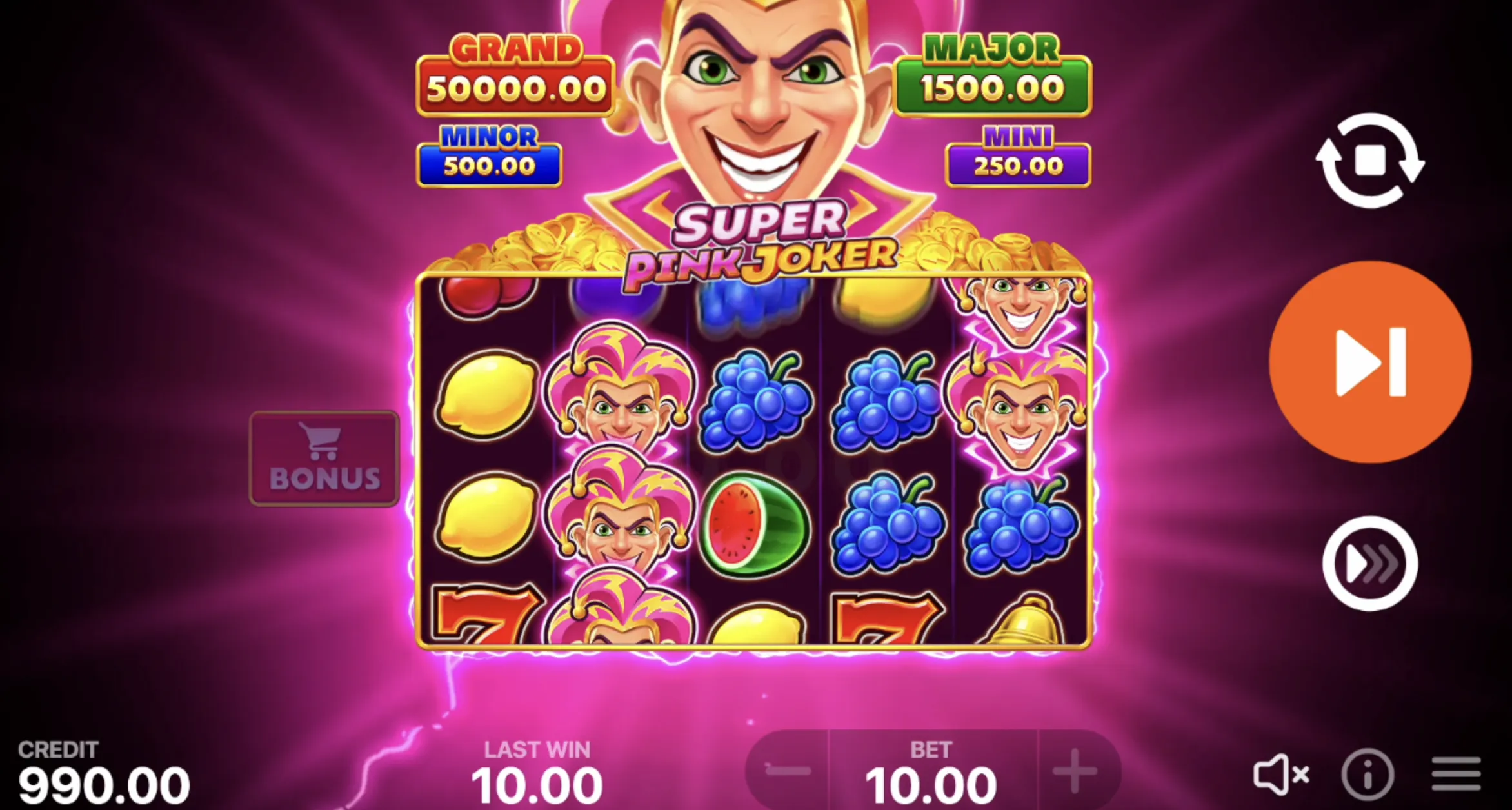 Super Pink Joker: Hold and Win