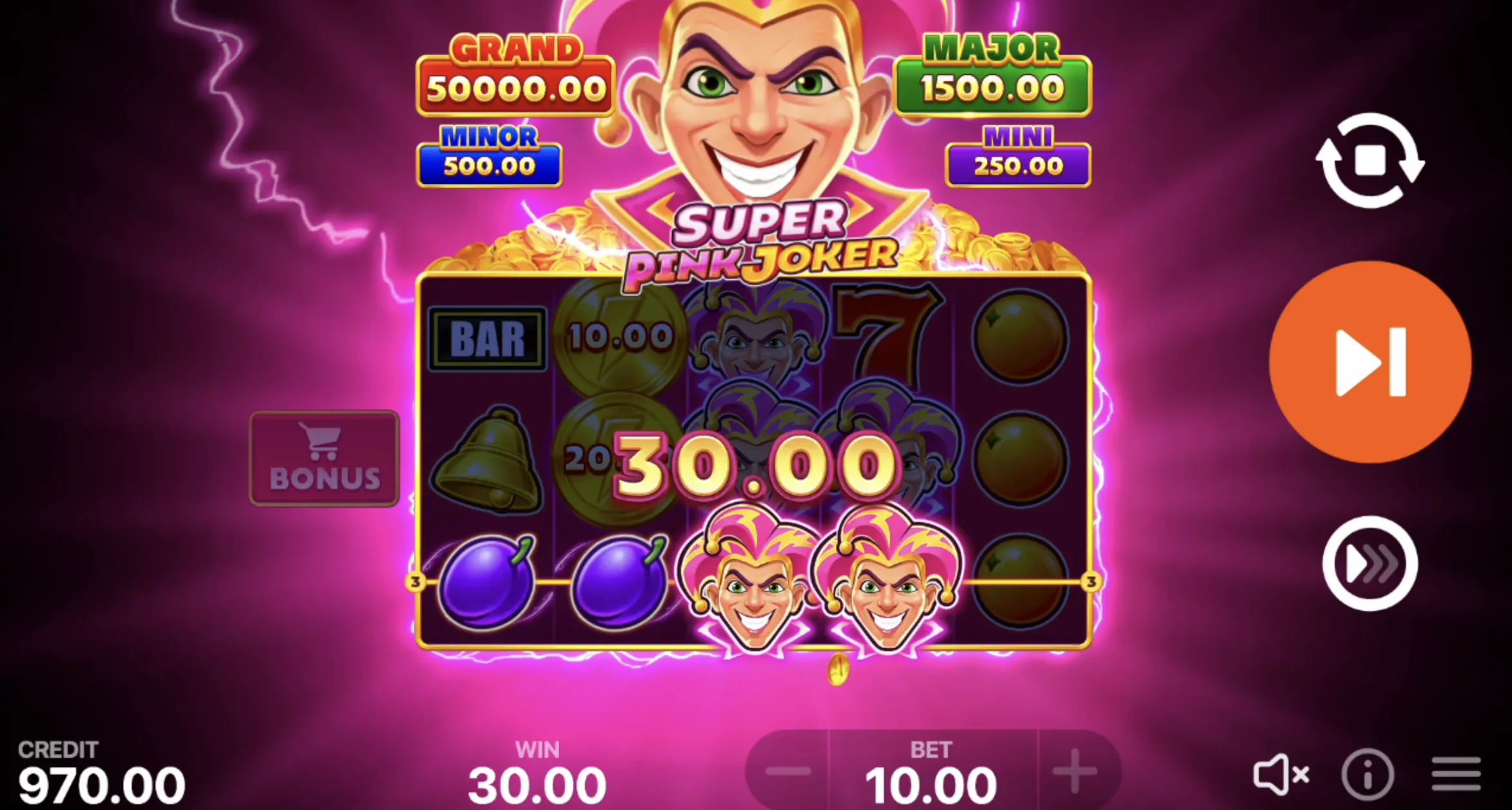 Super Pink Joker: Hold and Win Slot